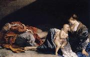 Orazio Gentileschi Rest on the Flight to Egypt oil painting artist